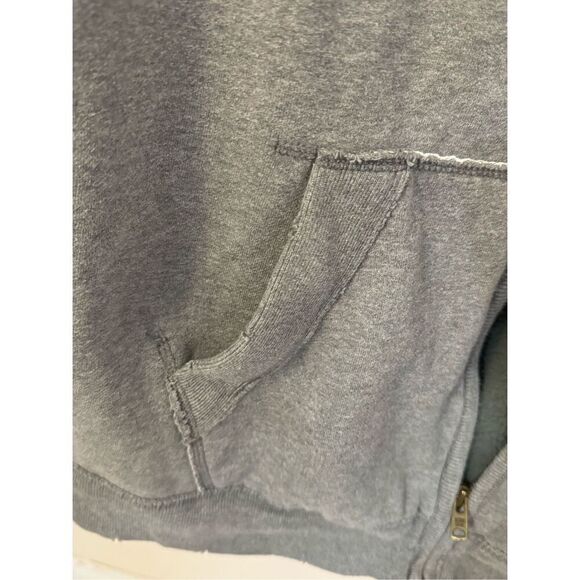 Vintage Y2K Aeropostale Sherpa Lined Heavy Sweatshirt Jacket XXL - Picture 4 of 7